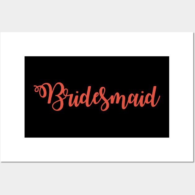 bridesmaid Wall Art by tirani16